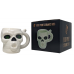 High Point Ceramic White Skull Mug Hand Pipe - [PM045]
