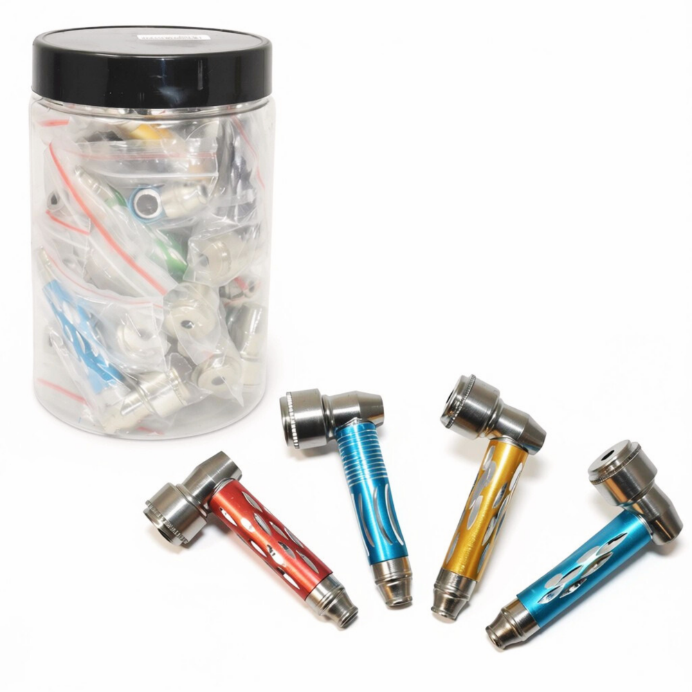 Classic Series 2.5 Inch Metal Pipe – Wholesale 24ct Jar