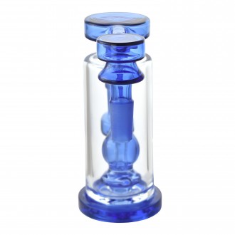 14mm Showerhead Teardrop Perc Ash Catcher om 90 Angle - [ACH-026]