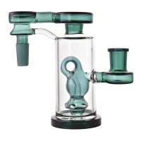 14mm Showerhead Teardrop Perc Ash Catcher om 90 Angle - [ACH-026]