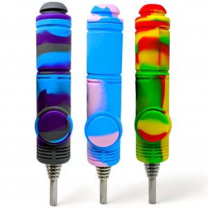 6.5" Tube Tango Silicone Nectar Collector - Assorted [TX602]