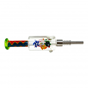 7.1" Oceanic Abyss Honey Straw, W/ SS Tip - Assorted [WSG1050]