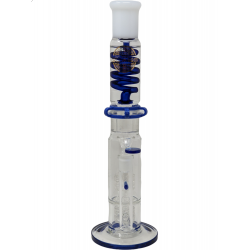 14" On Point Glass Detachable Glycerin Coil Water Pipe [JD716]