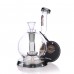 On Point Glaass - 5" Steamy Sesh Tea Kettle Style W/ Perc Mini Water Pipe - [SK-7012]