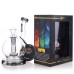 On Point Glaass - 5" Steamy Sesh Tea Kettle Style W/ Perc Mini Water Pipe - [SK-7012]