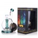 On Point Glaass - 5" Steamy Sesh Tea Kettle Style W/ Perc Mini Water Pipe - [SK-7012]