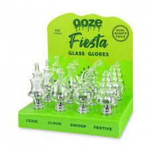 Ooze-Fiesta Glass Globes Display 12CT
