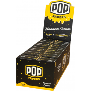 Pop Papers 1 1/4 With Flavored Tips - (Display of 24)