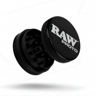 RAW® - 2.5" Prototype Black 2-Part Grinder - Limited Edition