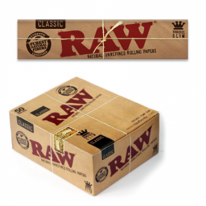 Raw Classic King Size Slim (Box of 50) [HBROL0046]