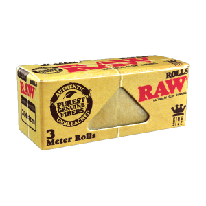 RAW Classic King Size 3 Meter Rolls  - Display of 12 [RAWROLLS]