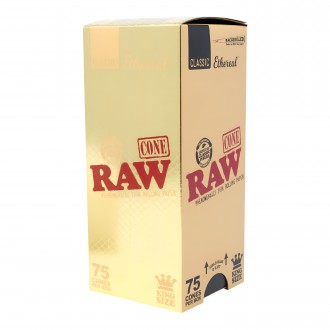 RAW - Ethereal Pre-Rolled Cone King Size - Box of 75