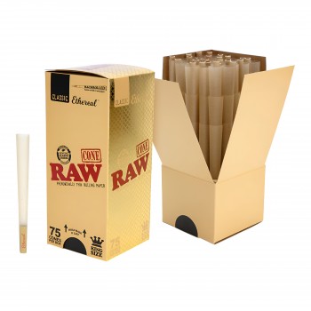 RAW® - Ethereal Pre-Rolled Cone King Size - Box of 75
