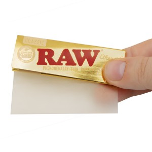 Raw Etheral Rolling Papers 1 1/4 Size - 24ct Display