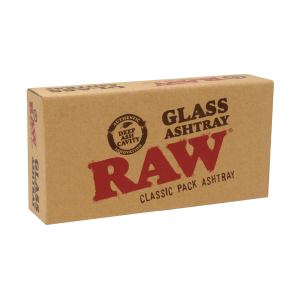 Raw Glass Ashtray Classic Pack
