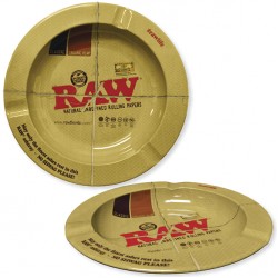 Raw Metal Ashtray 