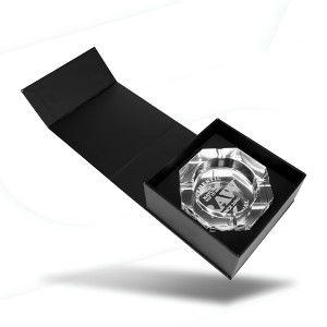 Raw Lead Free Crystal Ashtray