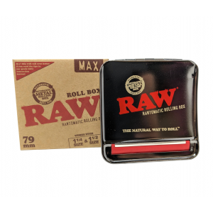 Raw 79mm Metal Automatic Rolling Box - Max