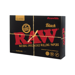 Raw Black Playing Cards