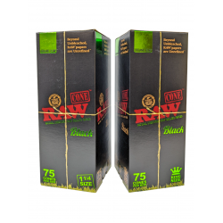 Raw Organic Hemp Black Cone - 75ct Box [RAWCONEBLKORG75]