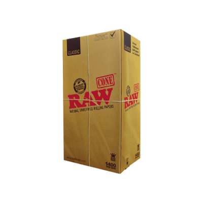 RAW Bulk King Size Cones 109mm/26mm - 1400ct