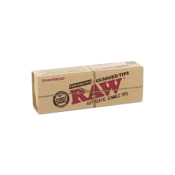 RAW Gummed Perforated Tips 33ct - 24 Pack Display