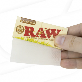 Raw Organic Hemp Papers 1 1/2 Size - 25ct Display