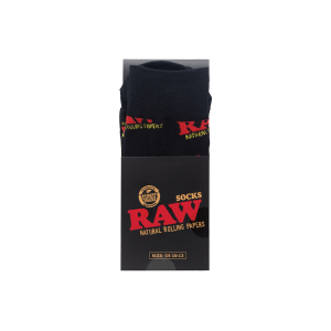 Raw Black Socks [Size : US 10-13]