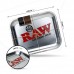 RAW Rolling Tray Metal Silver – Large | Durable RAW Metal Tray