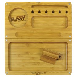 Raw Backflip Bamboo Rolling Tray