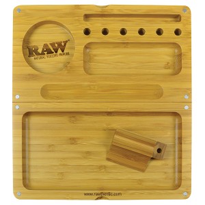 Raw Backflip Bamboo Rolling Tray