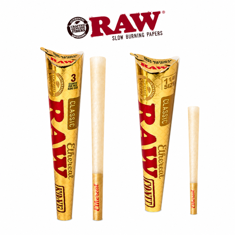 RAW Classic Ethereal Pre-Rolled Cones