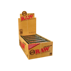 Raw Eco Plastic Roller 2Way Adjustable 70MM (Box of 12) 