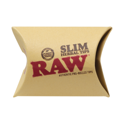 Raw Pre Rolled Tips Slim Herbal - (Pack of 21)