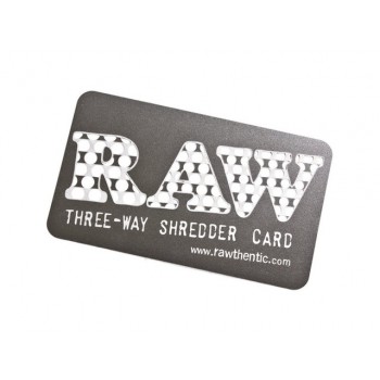 RAW Shredder Card With Custom Sleeve