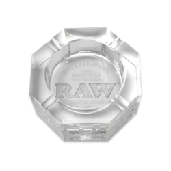 Raw Lead Free Crystal Ashtray