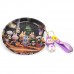 Creepy-Cute Medium Metal Rolling Tray with Keychain