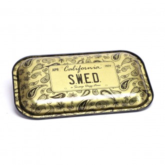Death Row Records - 10.6" x 6.3" Metal Rolling Tray - [DRTY0007]