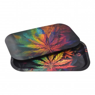 Metal Tray w/ 3D Lid 8Ct Display - Medium - [MT3D700]