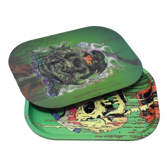 Metal Tray w/ 3D Lid 12Ct Display - Small - [ST3D100]