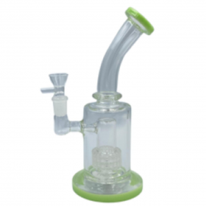 7" Slyme Matrix Dome Perc Cylinder Water Pipe Rig - [RPWAT0013]
