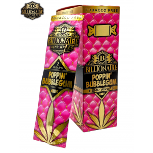 Billionaire Hemp Wraps (Pack of 2) - (Display of 25)