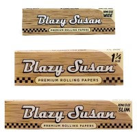 Blazy Susan Unbleached Papers - King Size Wide - 50ct 