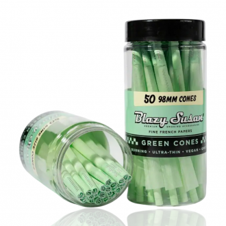 Blazy Susan Green Pre-Rolled Cones – Spacey Susan Edition – 50ct Jar