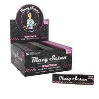 Blazy Susan Ultra Thin Rice Rolling Papers – 50 Pack Display
