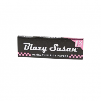 Blazy Susan Ultra Thin Rice Rolling Papers – 50 Pack Display