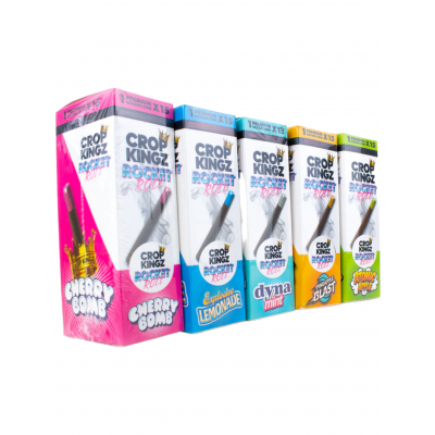 Crop Kingz Rocket Roll Organic Wraps w/ Edible Tips - (Display of 15)