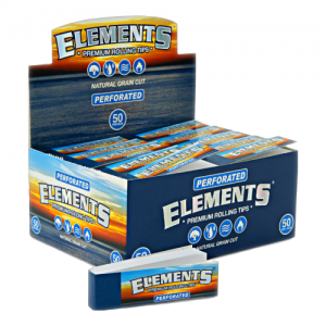 Elements Perforated Rolling Tips - (Display of 50) 