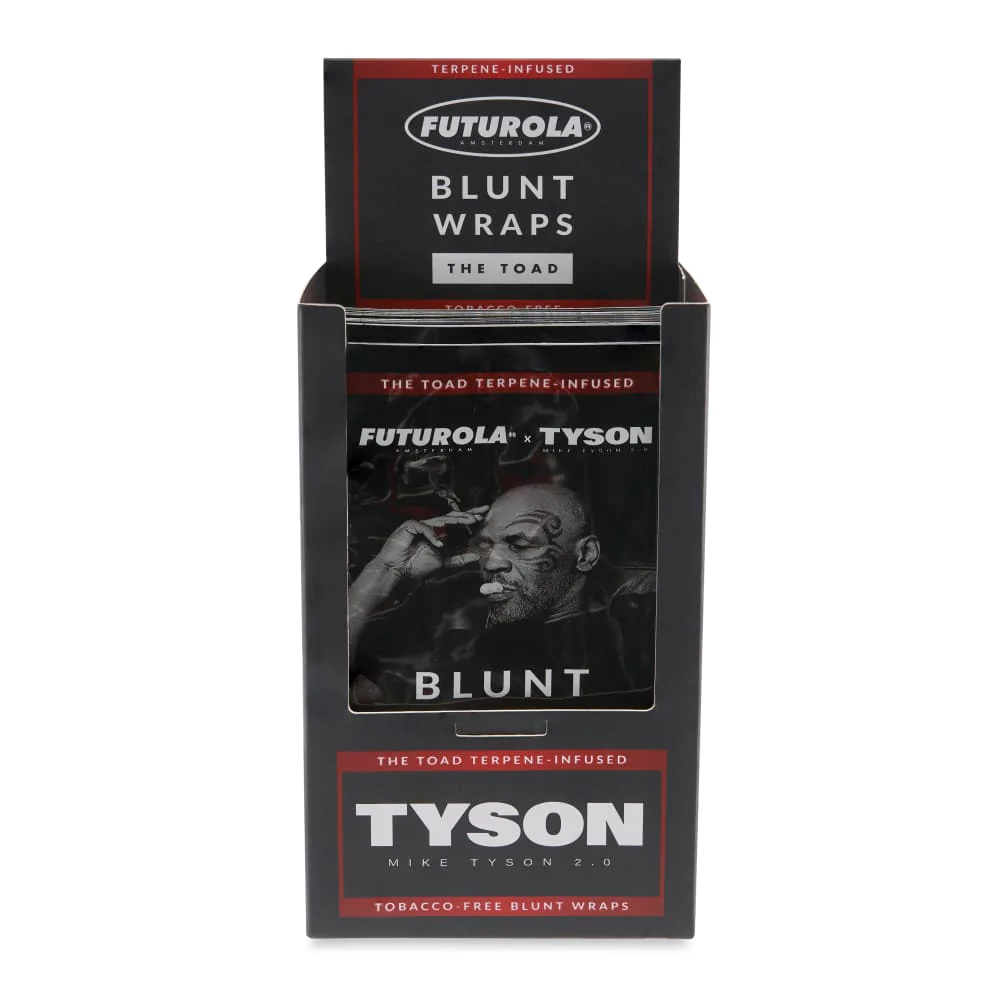 Futurola Tyson Ranch The Toad - Terpene-Infused Blunt Wraps 2.0 - 25ct [TR25]