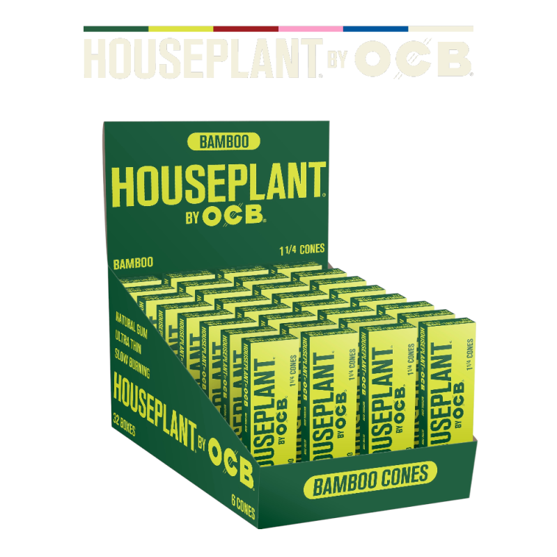 Houseplant by OCB Bamboo Pre-Rolled Cones